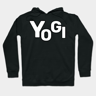 Yogi (White design) Hoodie